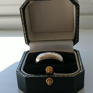 Artcarved 14k white gold wedding band